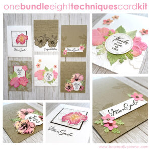 One Bundle, Eight Techniques with Happy Hibiscus Tutorial