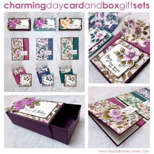 Charming Day Card and Box Gift Sets Tutorial
