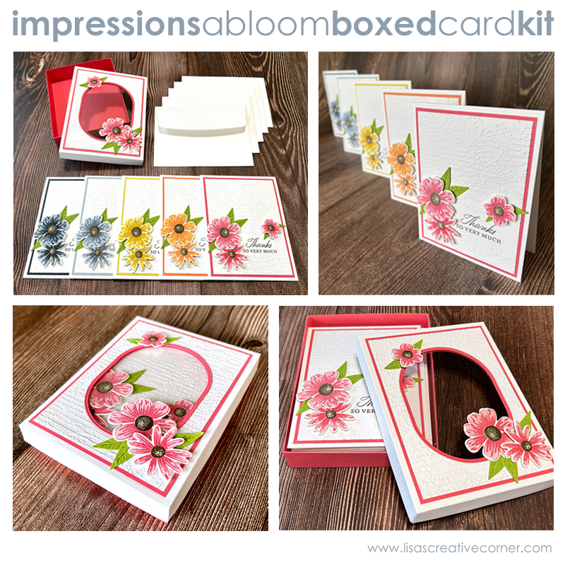 Impressions Abloom Boxed Card Set Tutorial