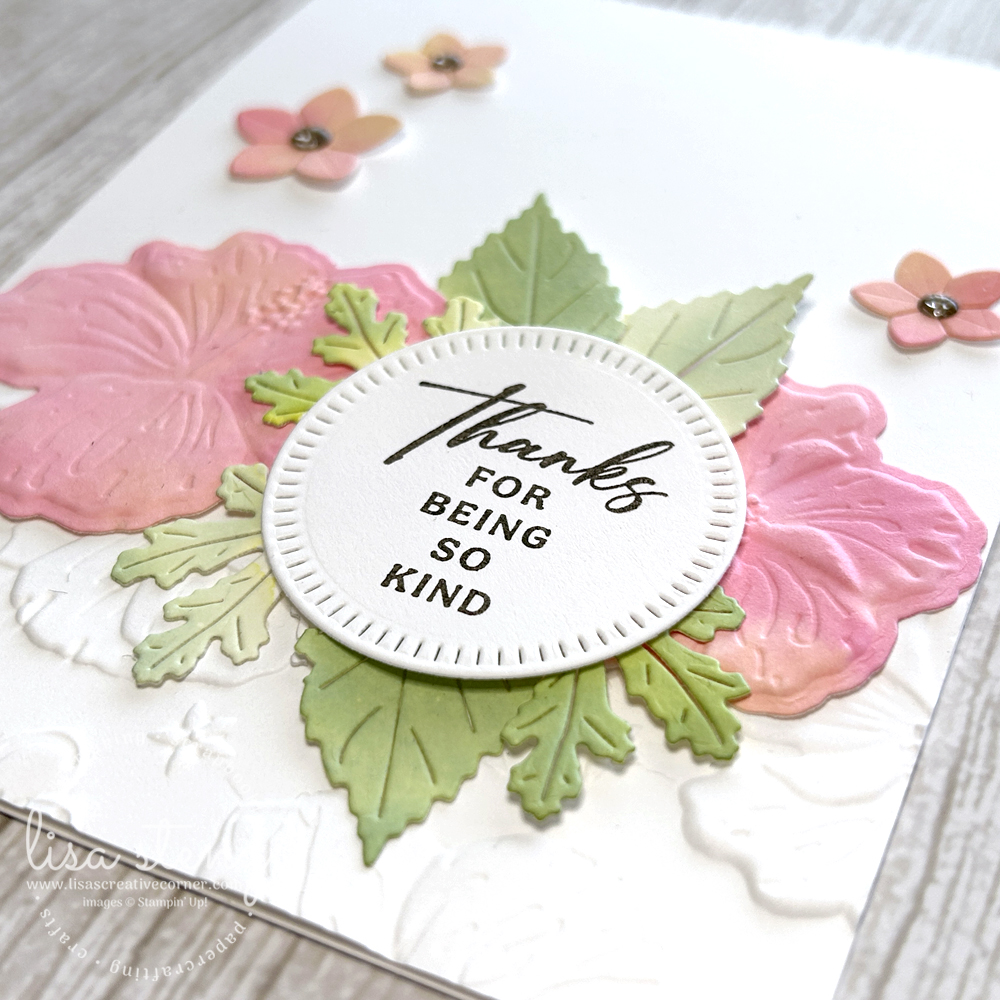 One Bundle, Eight Techniques with Happy Hibiscus Tutorial - Image 8