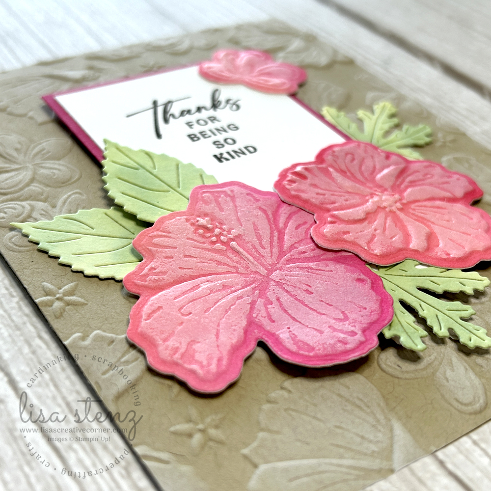 One Bundle, Eight Techniques with Happy Hibiscus Tutorial - Image 5
