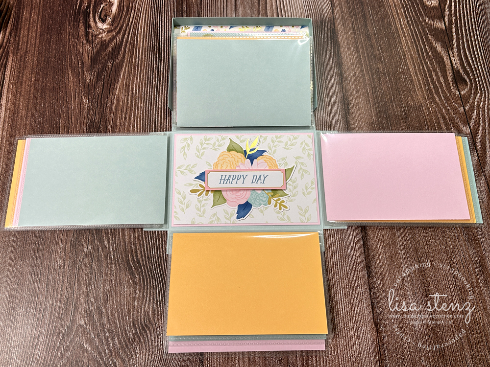 Wildflower Flip Flap Mini Album & Cards Tutorial - Image 4