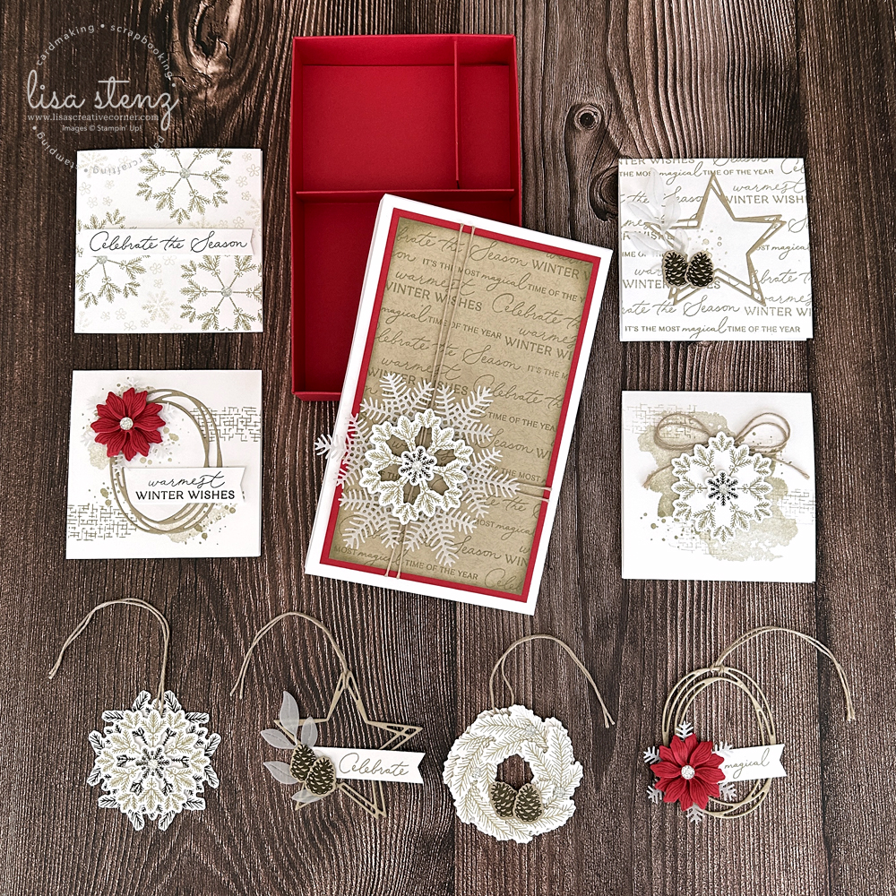 Delicate Pines Boxed Gift Tags Tutorial - Image 2