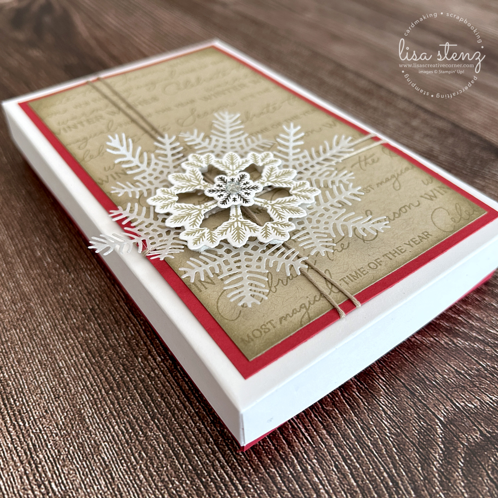 Delicate Pines Boxed Gift Tags Tutorial - Image 4