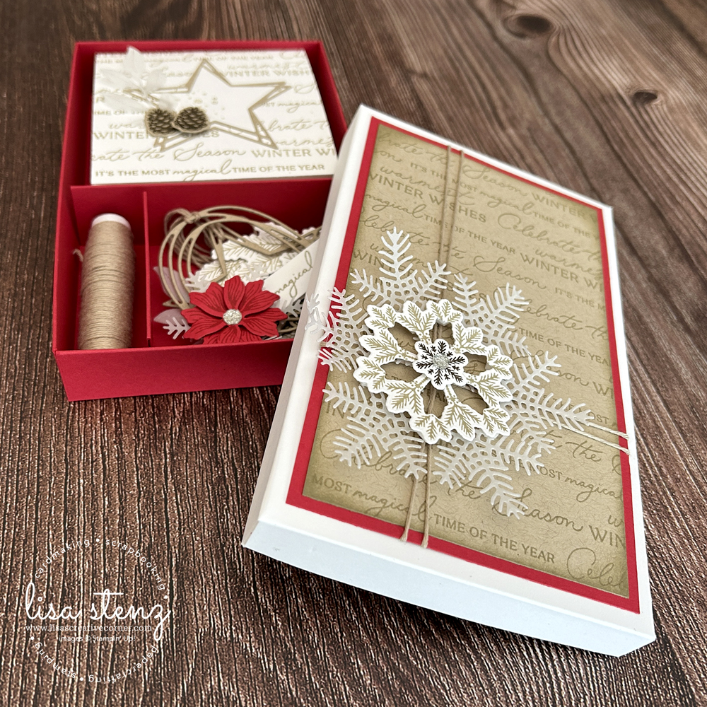 Delicate Pines Boxed Gift Tags Tutorial - Image 3