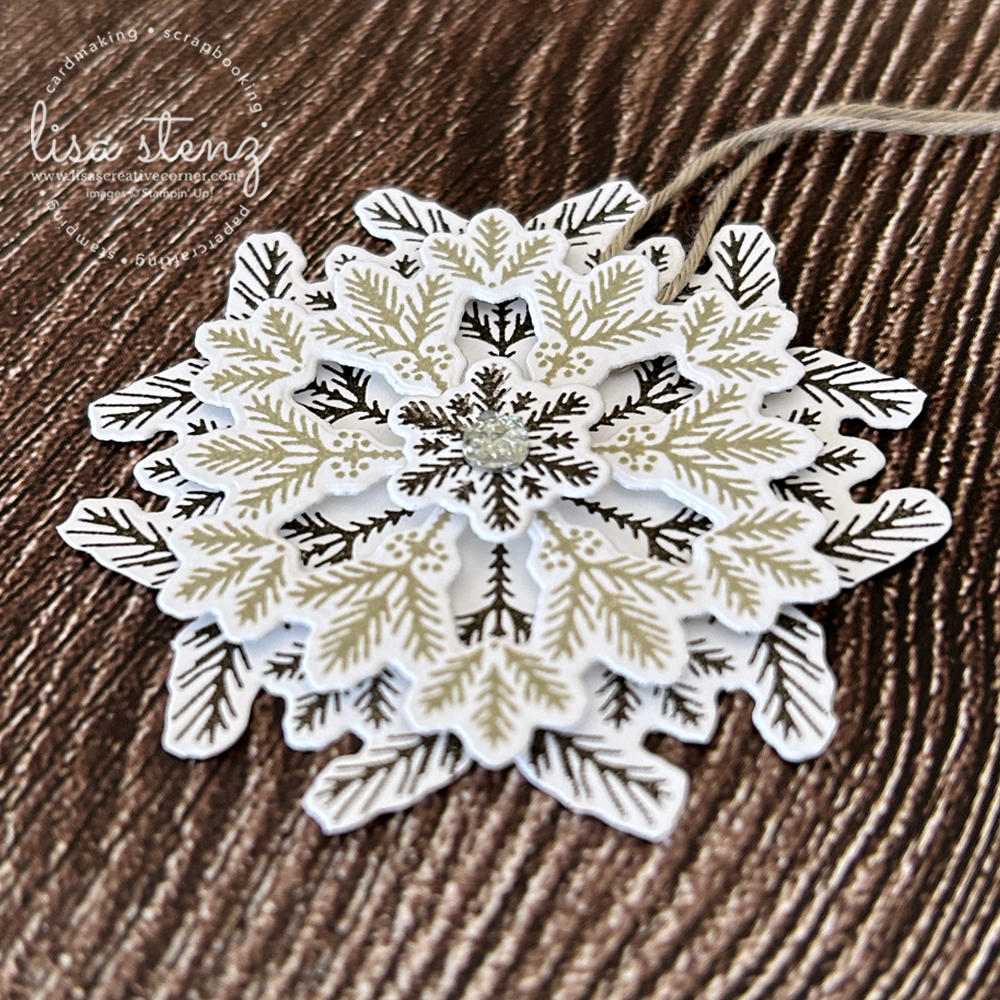 Delicate Pines Boxed Gift Tags Tutorial - Image 12