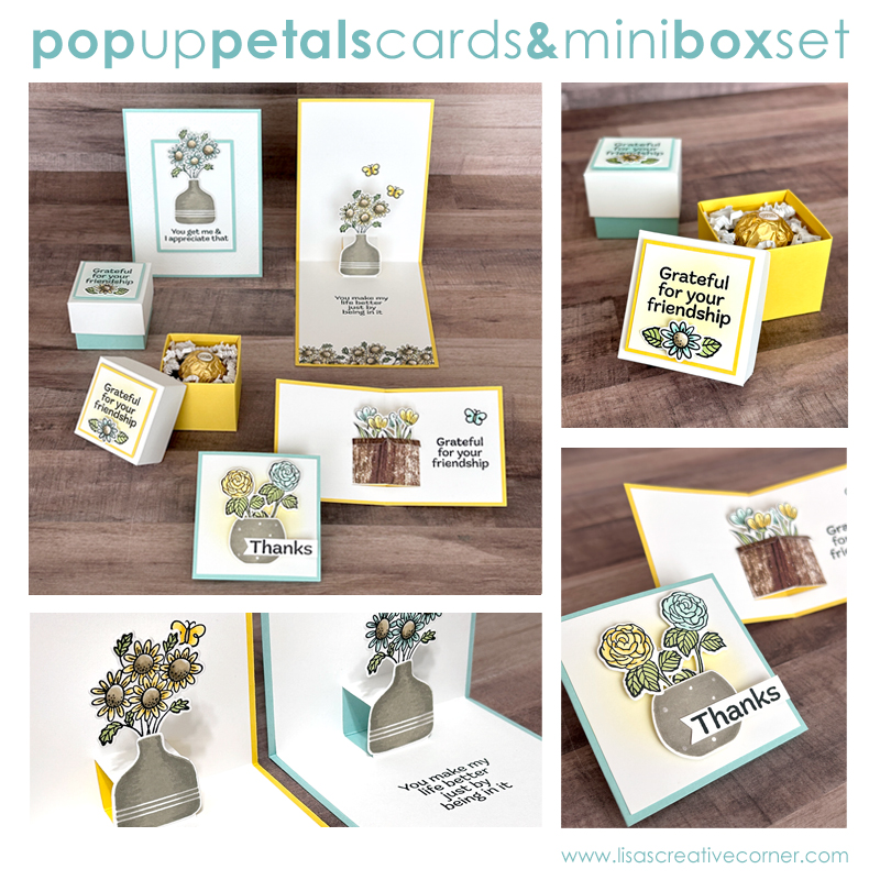 Pop-Up Petals Cards & Mini Box Tutorial