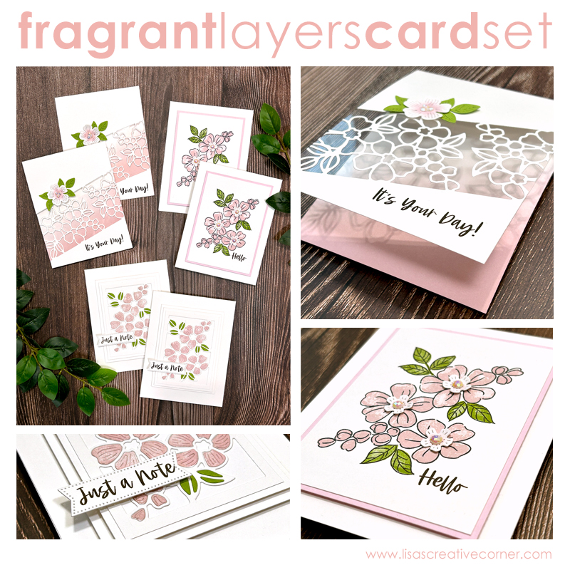 Fragrant Layers Card Set Tutorial