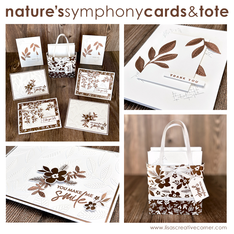 Nature’s Symphony Cards & Tote Tutorial