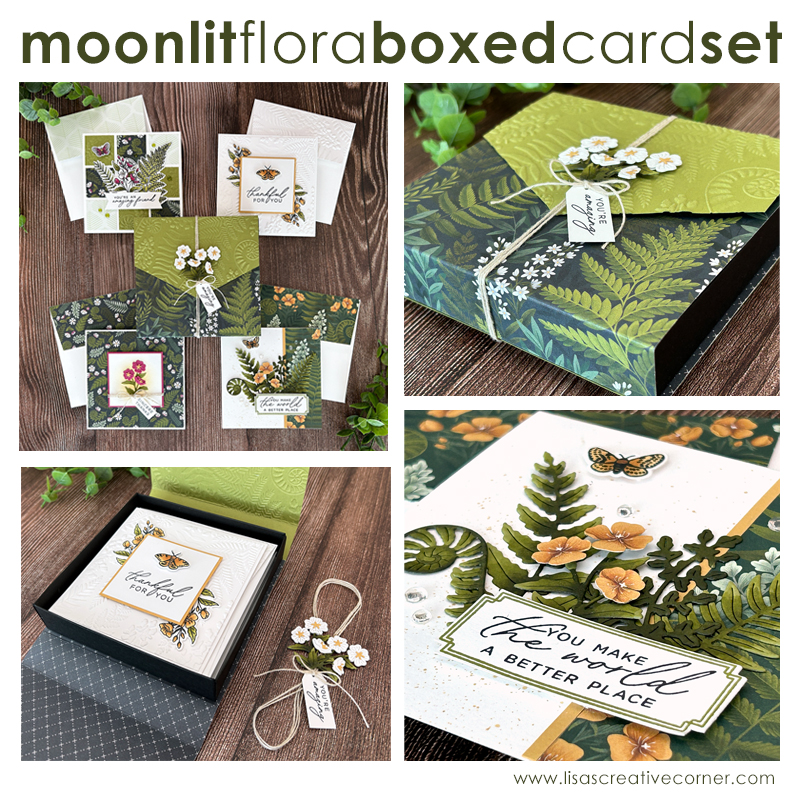 Moonlit Flora Boxed Card Set Tutorial