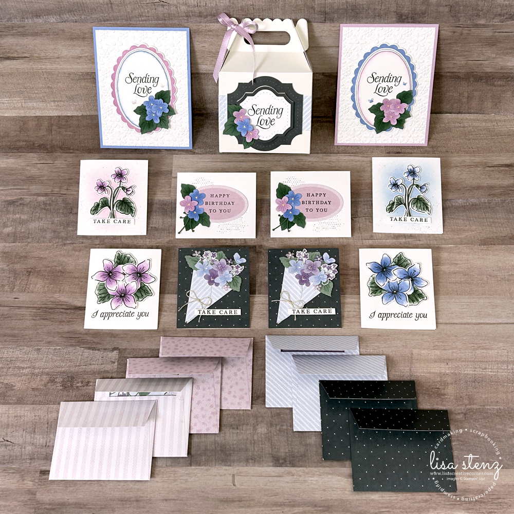 Violet Dreams Boxed Mini Card Set - Image 2