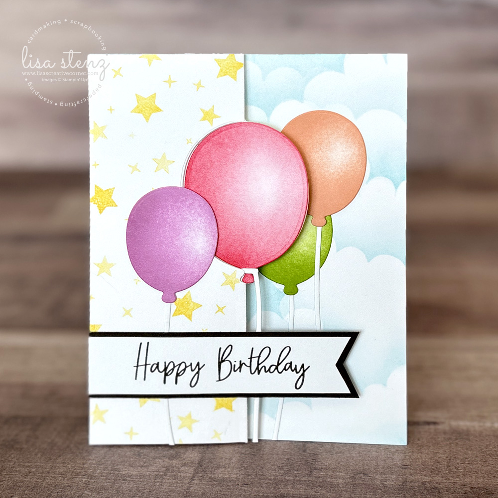 Balloon Festoon Fun Fold Cards - Image 9