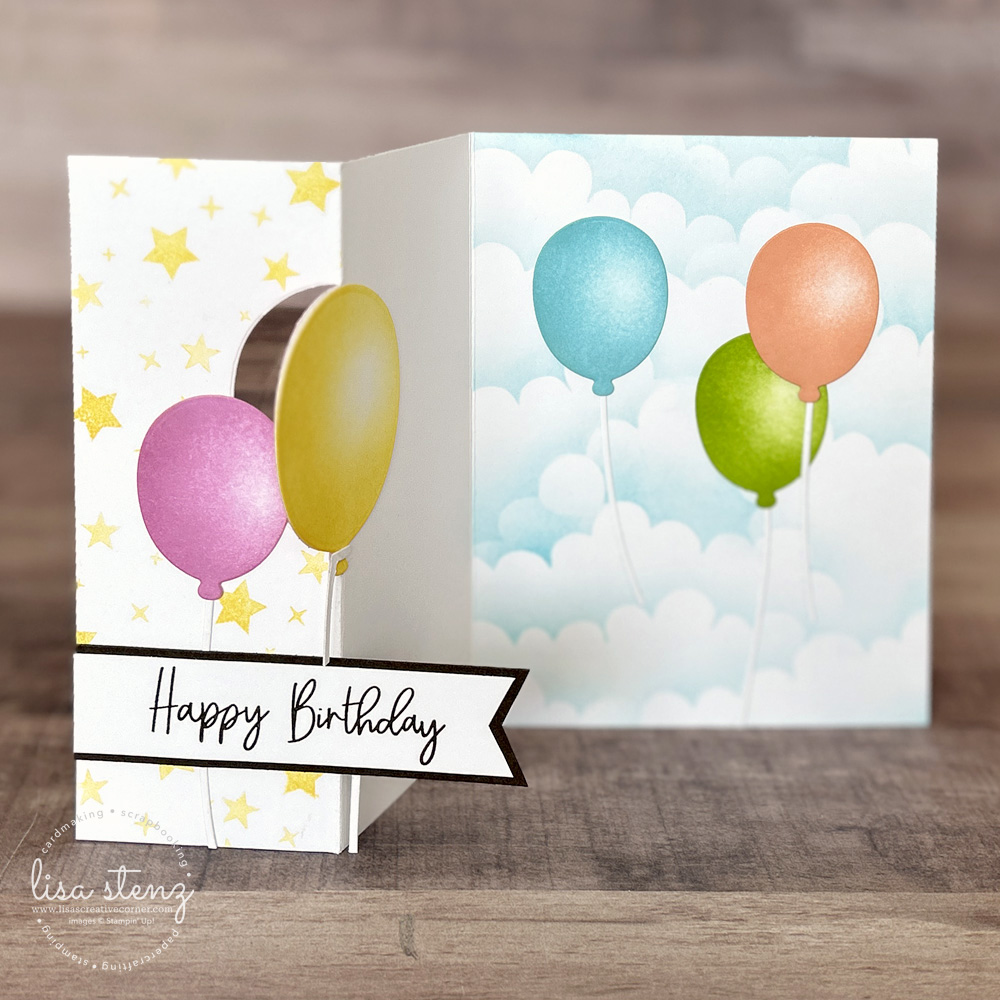 Balloon Festoon Fun Fold Cards - Image 11