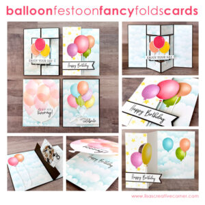 Balloon Festoon Fun Fold Cards