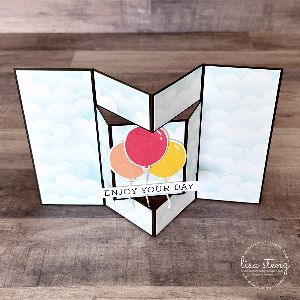 Balloon Festoon Fun Fold Cards - Image 8