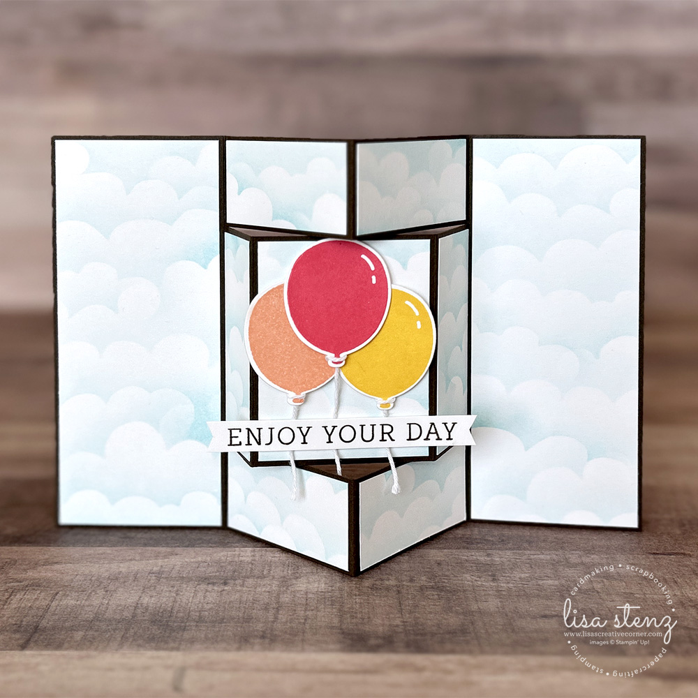 Balloon Festoon Fun Fold Cards - Image 7