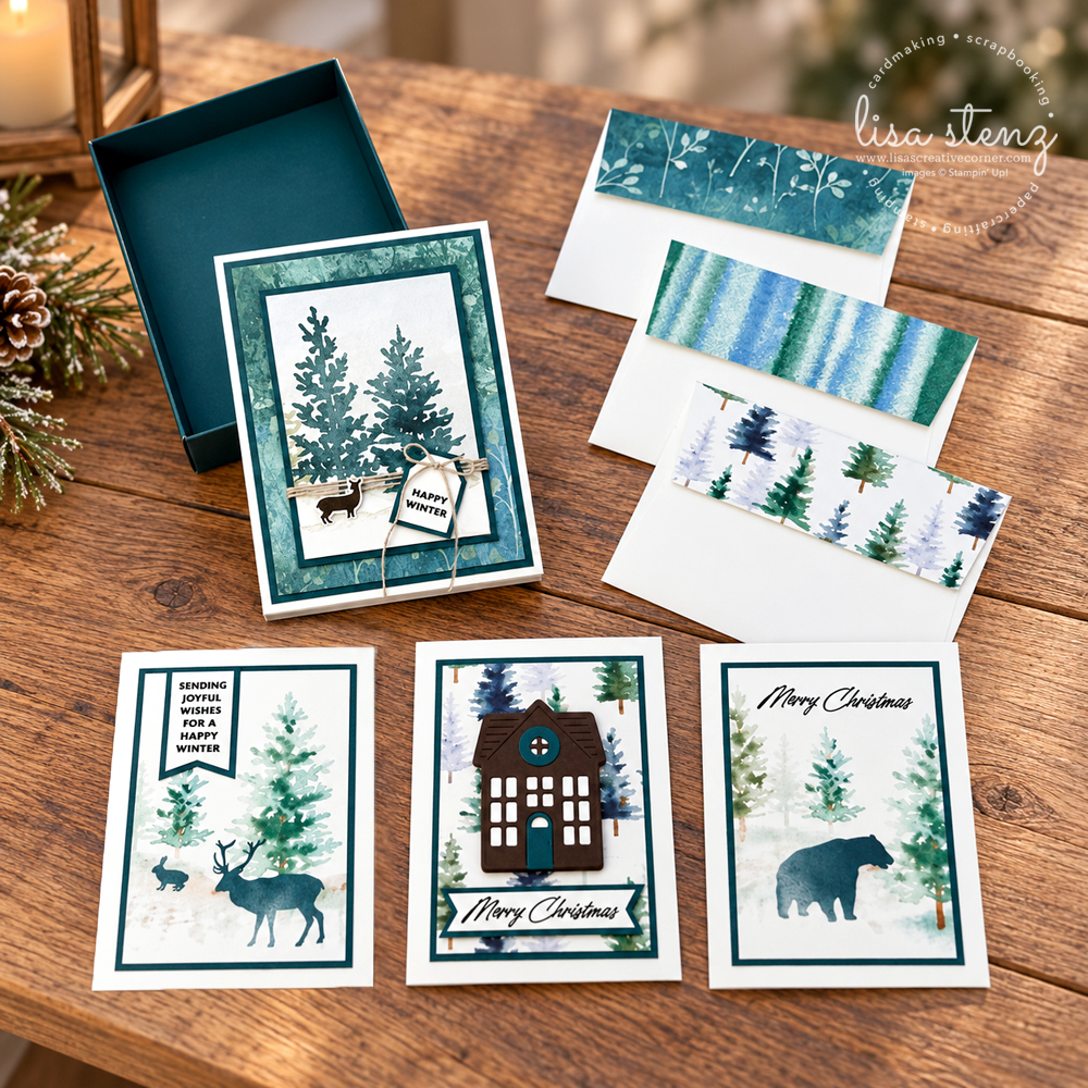 Whispering Woods Fun Folds & Mini Boxed Cards - Image 9