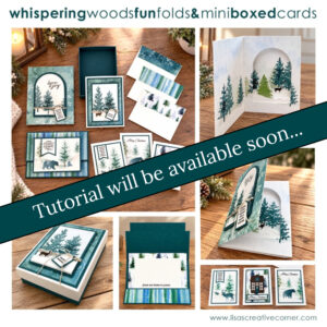 Whispering Woods Fun Folds & Mini Boxed Cards