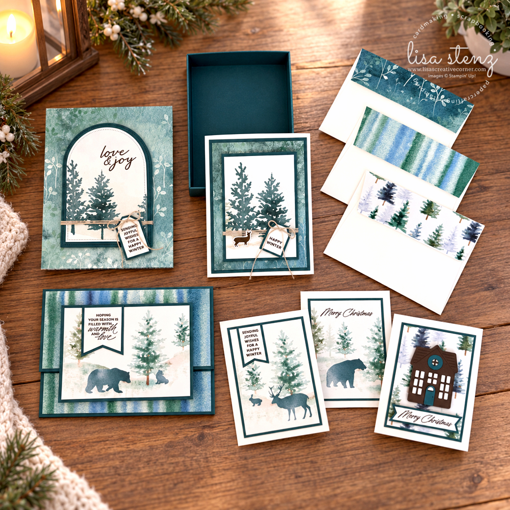Whispering Woods Fun Folds & Mini Boxed Cards - Image 2