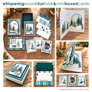 Whispering Woods Fun Folds & Mini Boxed Cards